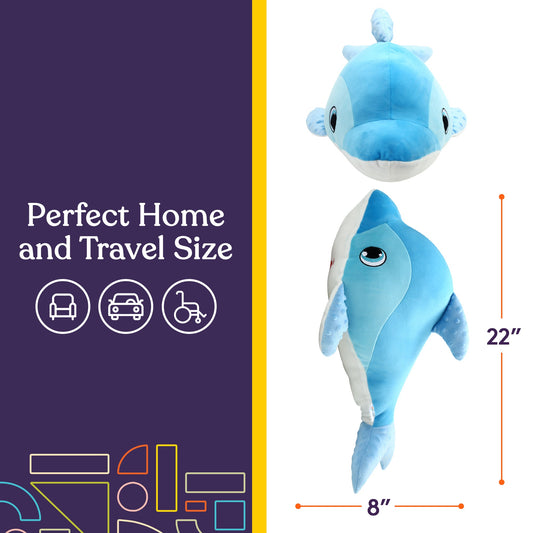 Special Supplies Vibrating Whale Sensory Pillow