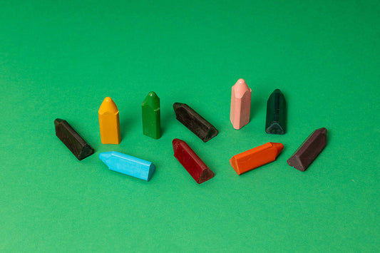 Honeysticks Triangles – Natural Beeswax Crayons for Developing Pencil Grasp