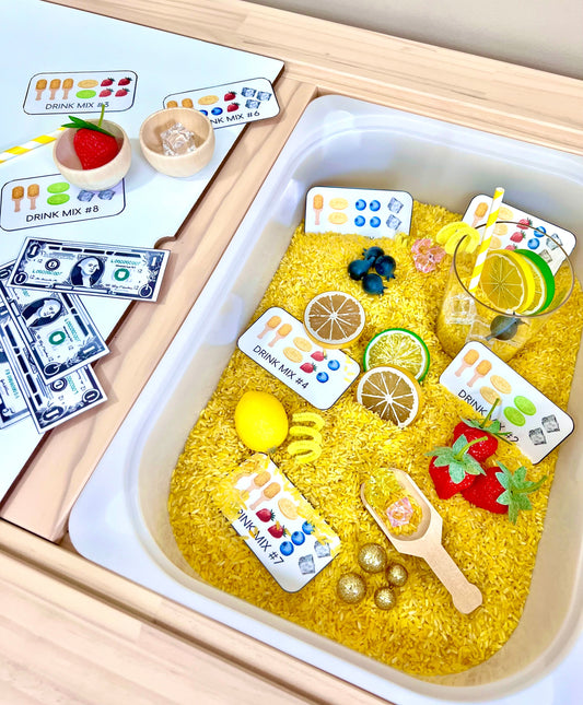 Lemonade Stand Sensory Play Kit