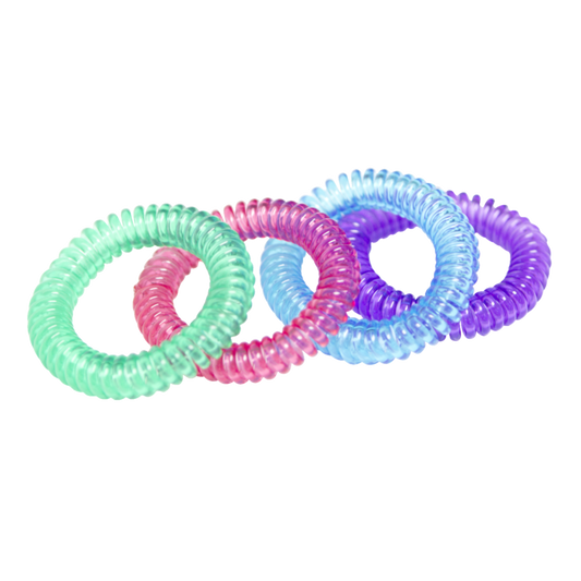 Chewlery Bracelet and Necklace Set | 2-Piece Stretchable Translucent Oral-Motor Chewing Jewelry for Kids – by Abilitations