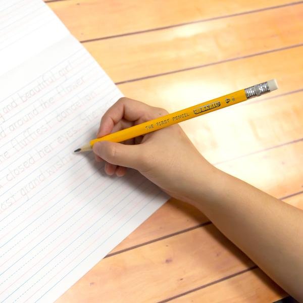 Bazic Jumbo Barrel #2 Pencils (4 pack) – Break-Resistant Graphite with Latex-Free Erasers for School, Office, and Home Use