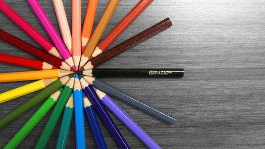 12 Pre-Sharpened Colored MINI Pencils – Vibrant Colors for Drawing, Coloring, and Sketching