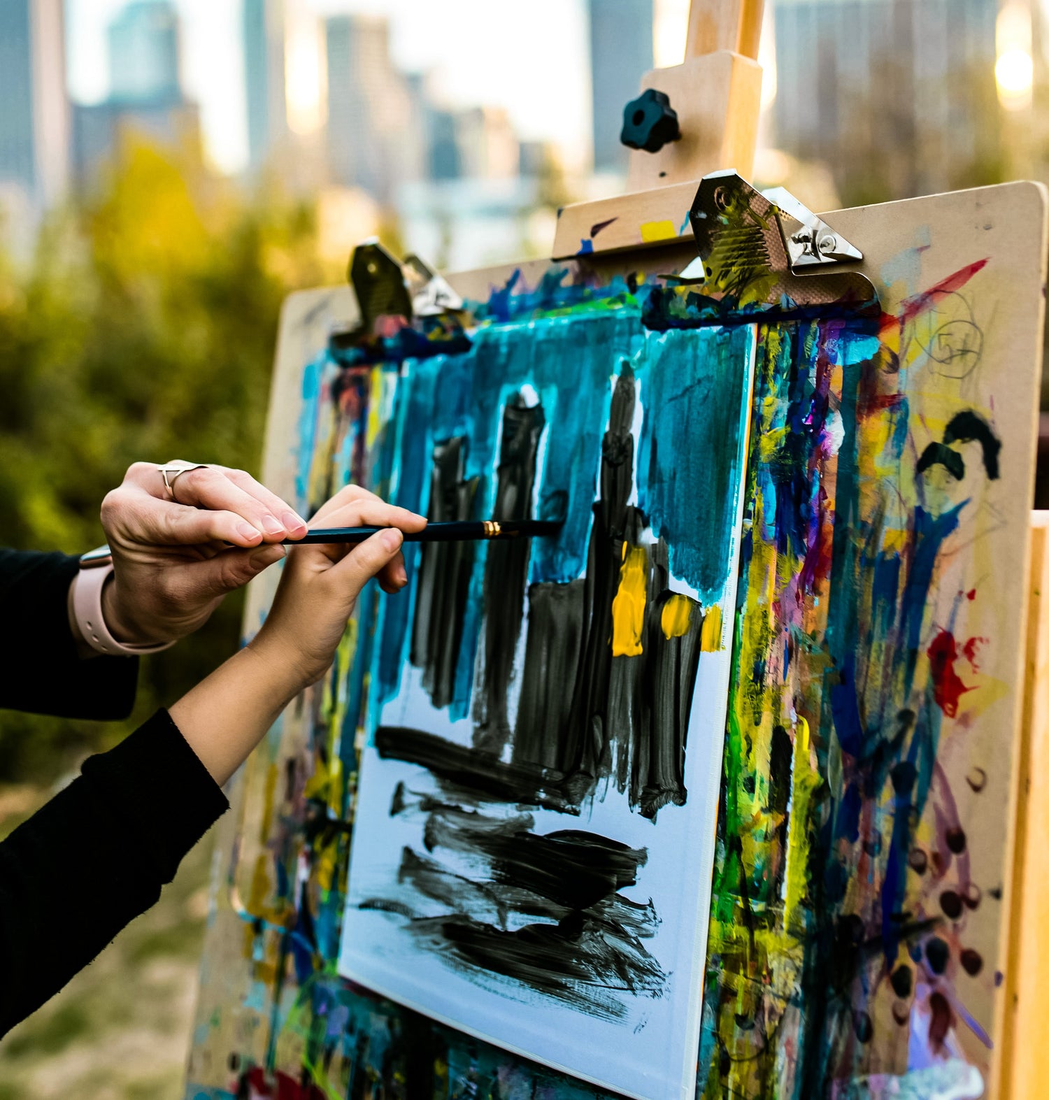 Blank Canvases, Wood Cutouts & More