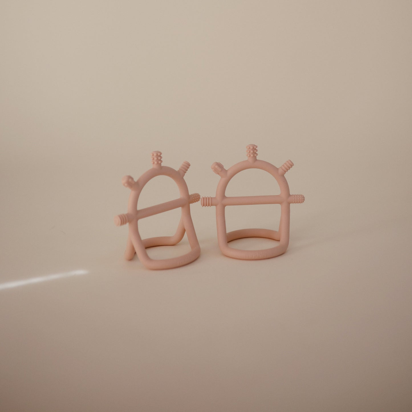 No-Drop Sensory Teether | Soft Silicone Baby Teething Toy for Self-Soothing and Sensory Development