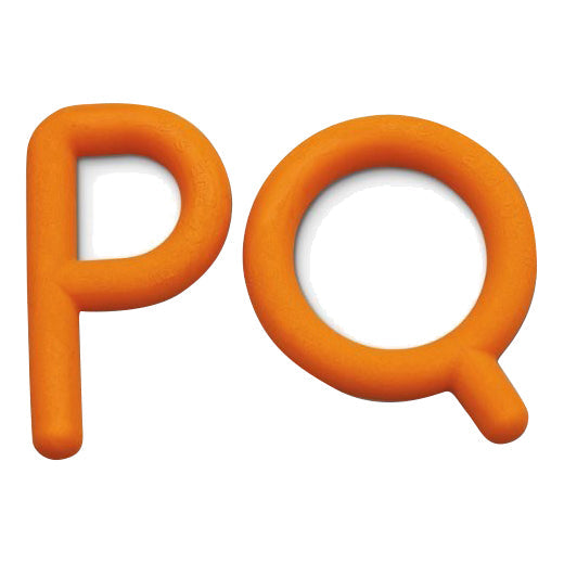 Chewy P & Q Smooth Orange Oral Motor Tools | Therapy Chew Aids for Biting, Chewing, and Jaw Strength – by Special Supplies
