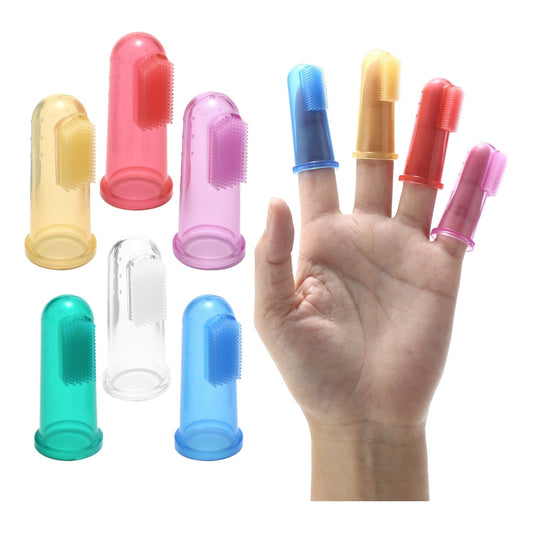 Special Supplies Dual-Sided Silicone Finger Toothbrush – 6-Pack for Infant Oral Care & Oral Motor Stimulation