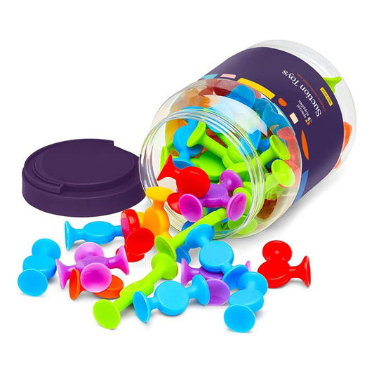 Special Supplies Suction Construction Building Toys – 50-Piece Creative STEM Set