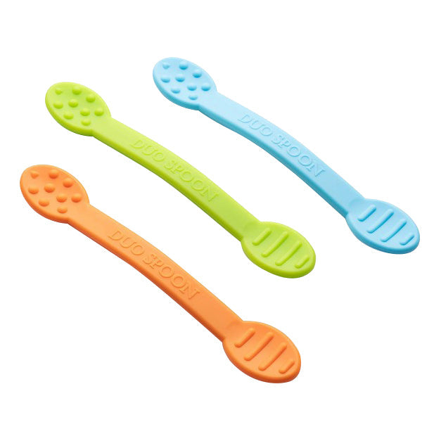 Duo Spoon Oral Motor Tool (3-Pack) – Textured Spoons for Oral Stimulation & Sensory Feeding