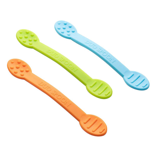 Duo Spoon Oral Motor Tool (3-Pack) – Textured Spoons for Oral Stimulation & Sensory Feeding