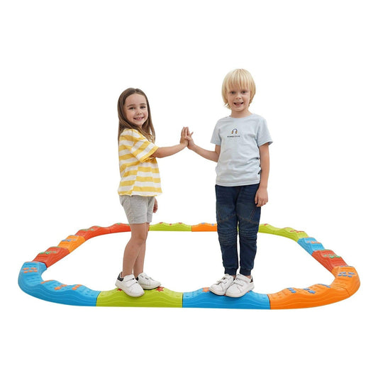 Special Supplies 20-Piece Balance Stepping Stones Set – Indoor & Outdoor Play for Kids – Build Balance, Coordination & Confidence