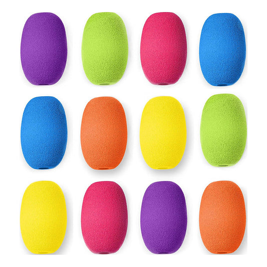 Special Supplies Egg-Shaped Cushioned Pencil Grips – Comfortable, Adaptive Writing Support for New Writers & All Ages (12-pack)