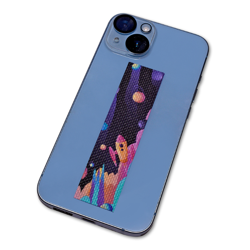 The Pencil Grip Inc. Zen Strips – Textured Sensory Calming Strips - Bumpy Space Colors (4-Pack)