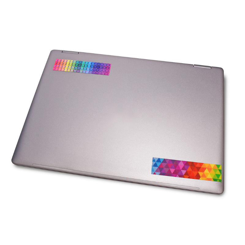 The Pencil Grip Inc. Zen Strips – Textured Sensory Calming Strips - Bumpy Space Colors (4-Pack)