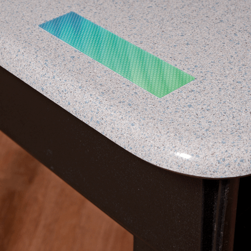 The Pencil Grip Inc. Zen Strips – Textured Sensory Calming Strips - Bumpy Brights Colors (4-Pack)