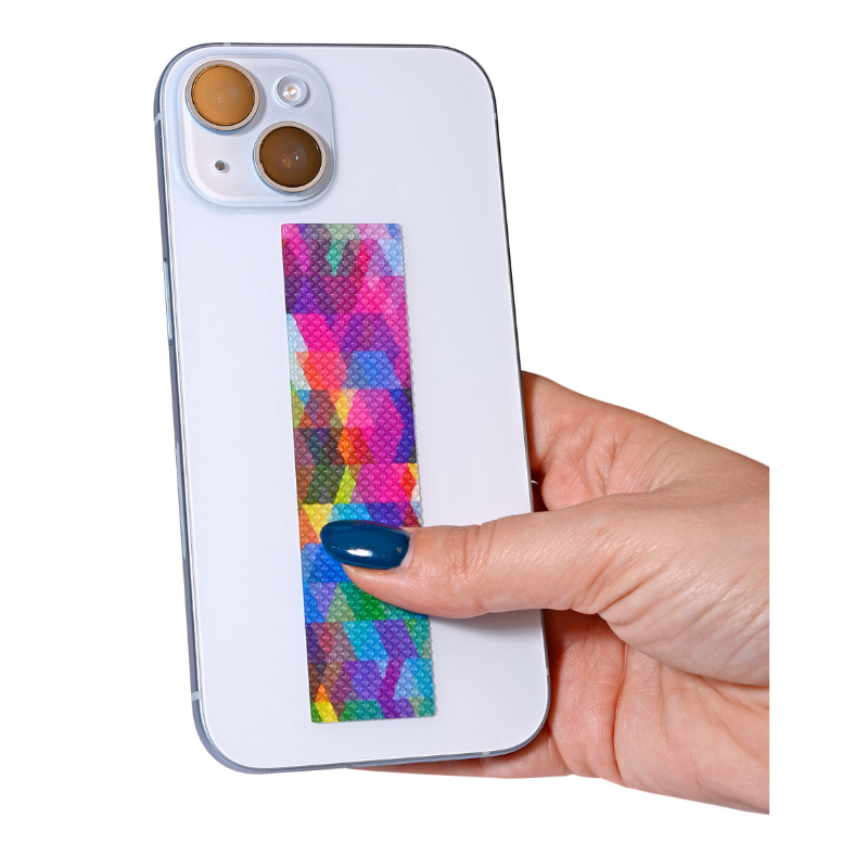 The Pencil Grip Inc. Zen Strips – Textured Sensory Calming Strips - Soothing Sandy Gradient Colors (4-Pack)