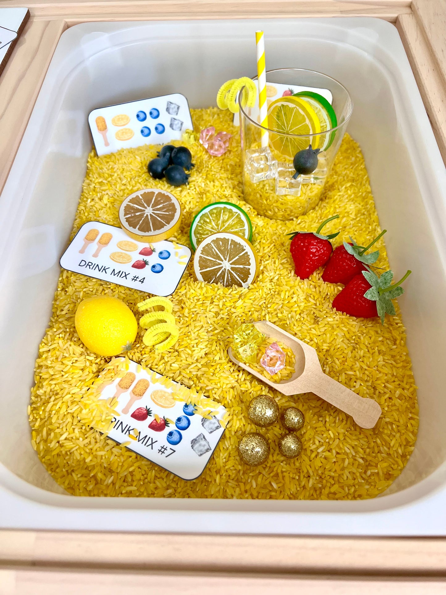 Lemonade Stand Sensory Play Kit