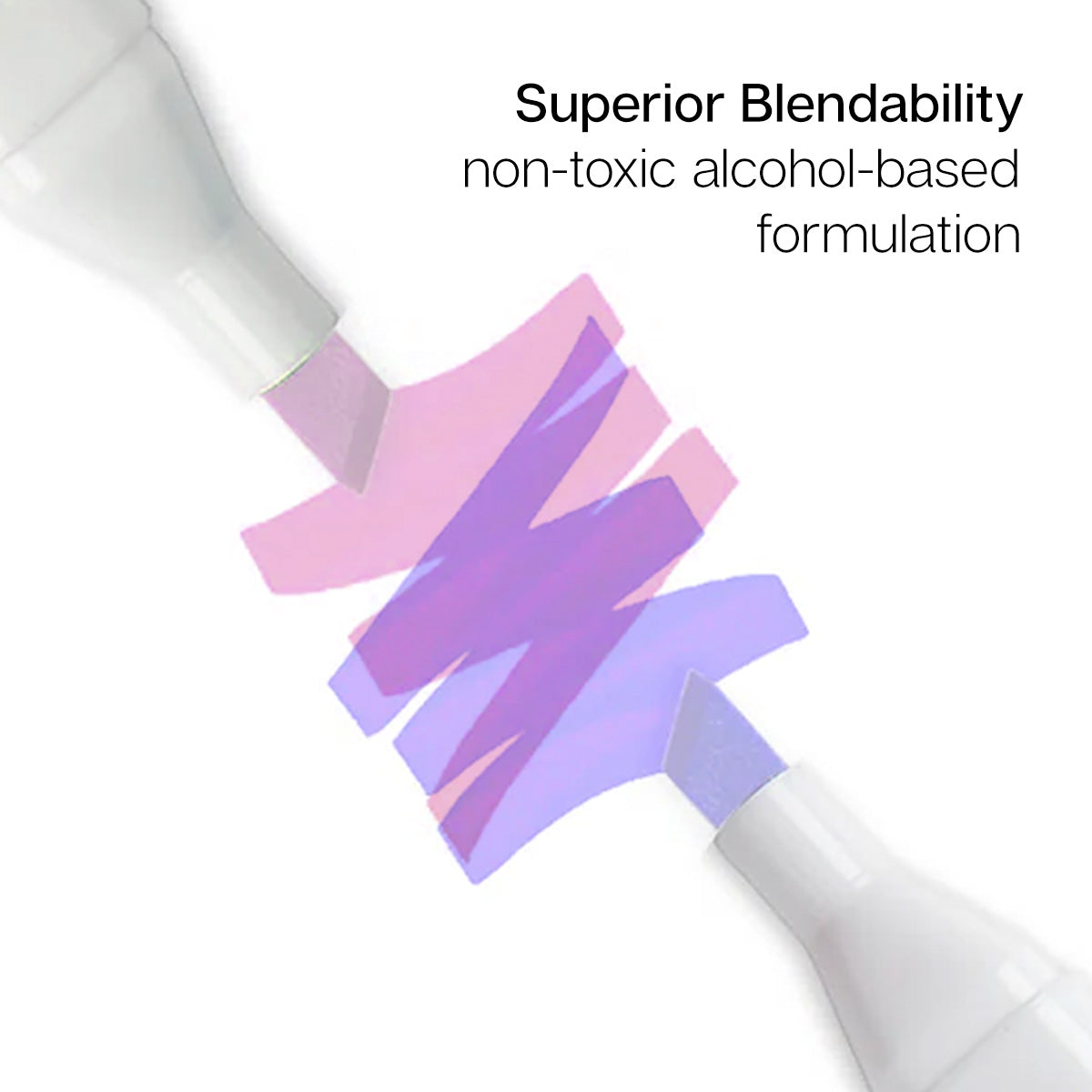 KINGART® Double-Ended Alcohol Markers - 12 Floral Colors