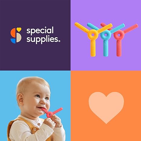 The Fluxy Oral Motor Tool | Multi-Texture Chew and Therapy Aid for Sensory Stimulation