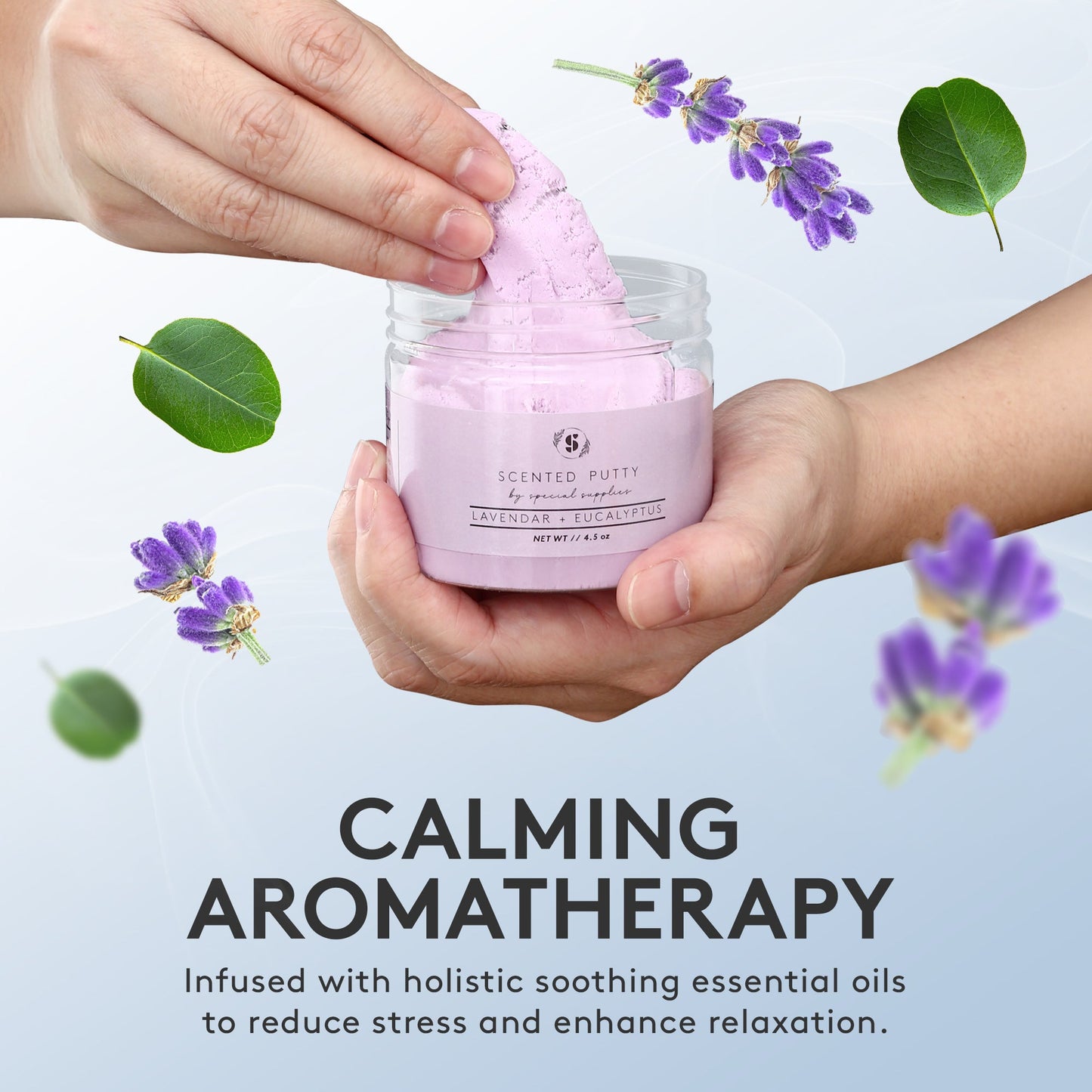Special Supplies Scented Therapy Putty – Aromatherapy Stress Relief & Hand Strengthening Putty (4.5 oz, Single or 6-Pack)