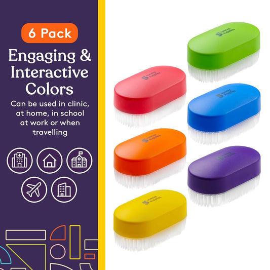 Special Supplies Therapressure Sensory Brushes (6-Pack)