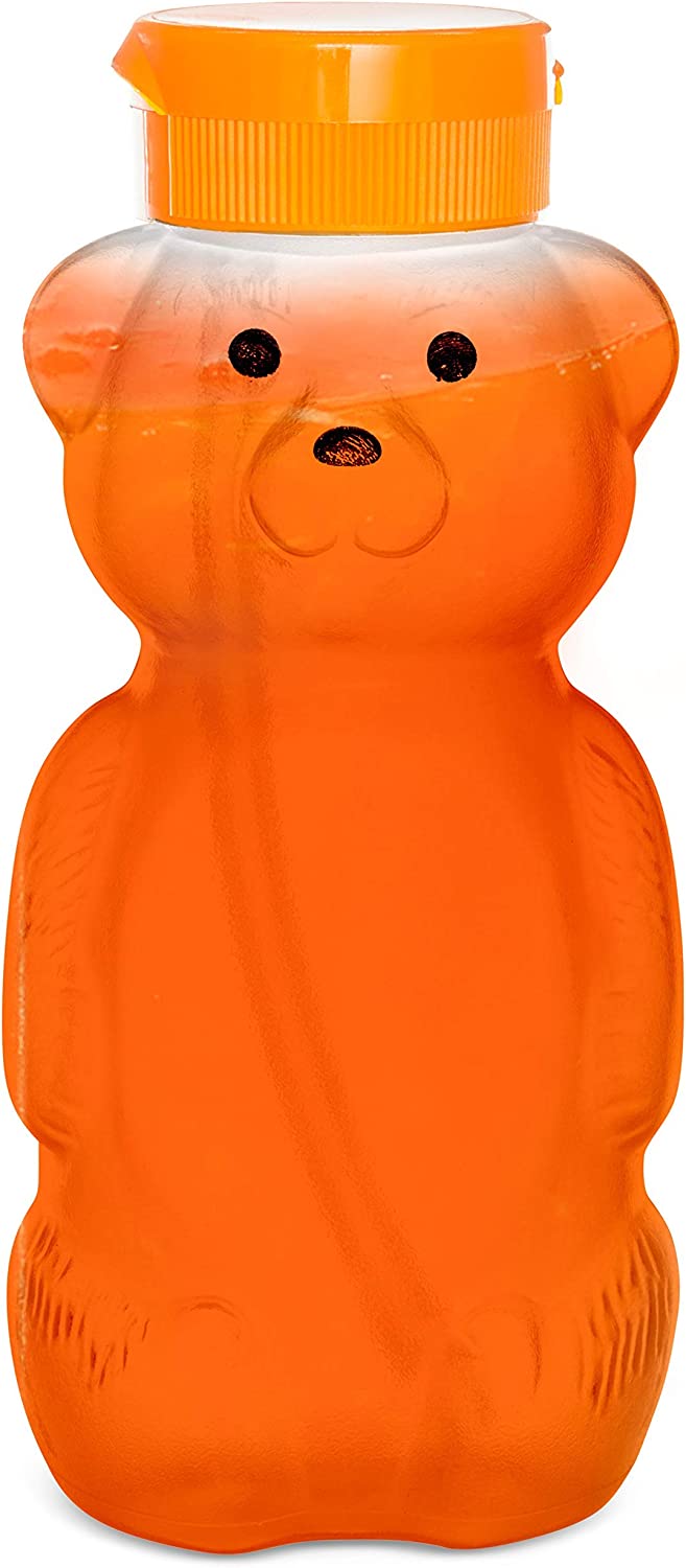 Juice Bear Squeezable Drink Cup With Long Straw – Assistive Straw Bottles for Kids & Adults with Special Needs