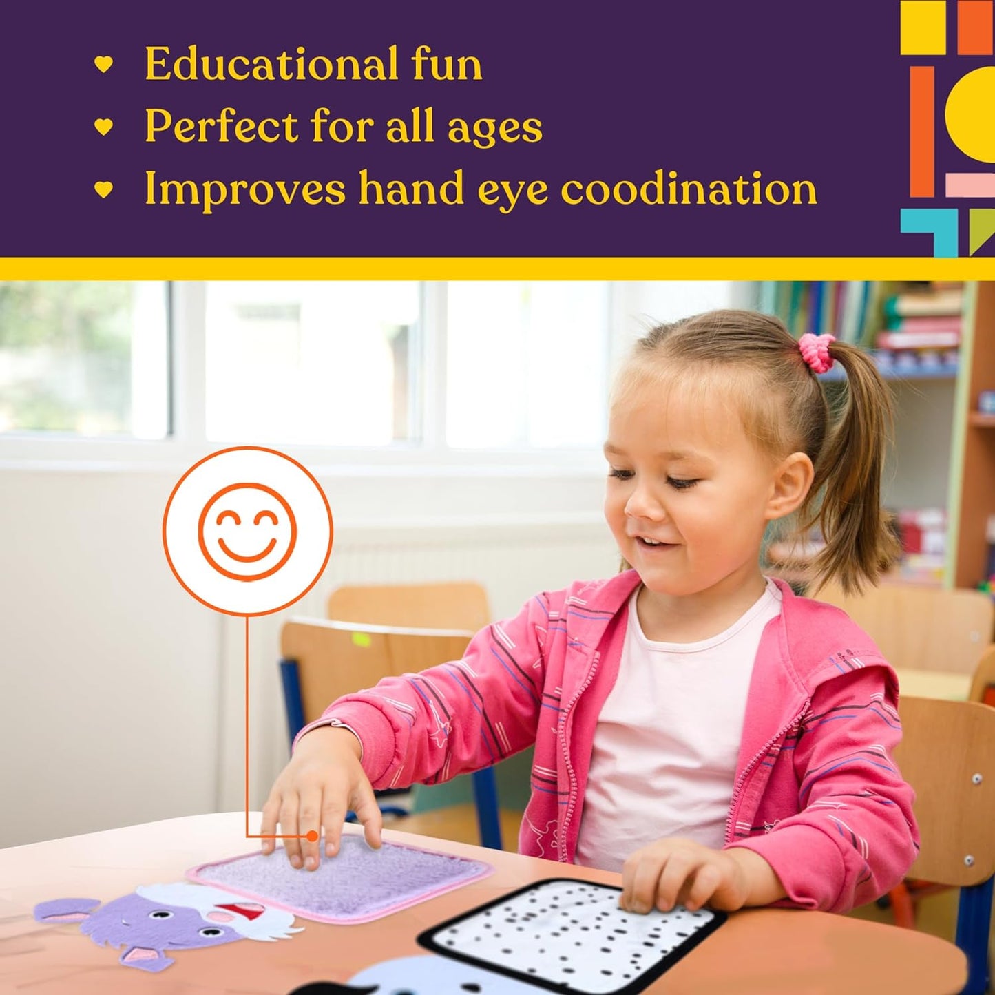 Special Supplies Sensory Mats for Kids (10 Textured Pads) – Autism, ADHD, and Sensory Play Mats with Fun Animal Designs for Early Learning