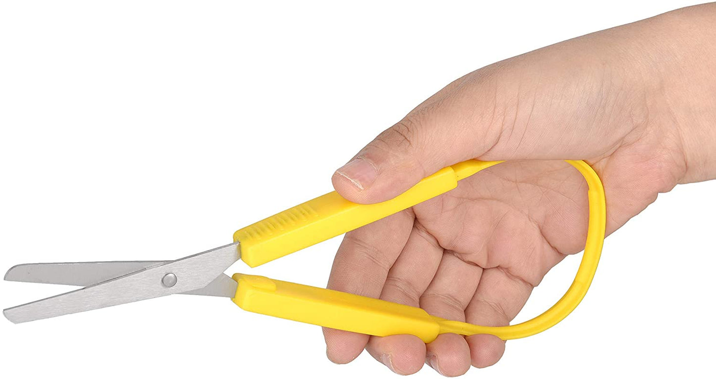 Special Supplies Large Loop Scissors for Kids and Adults 8" Inches (3-Pack)