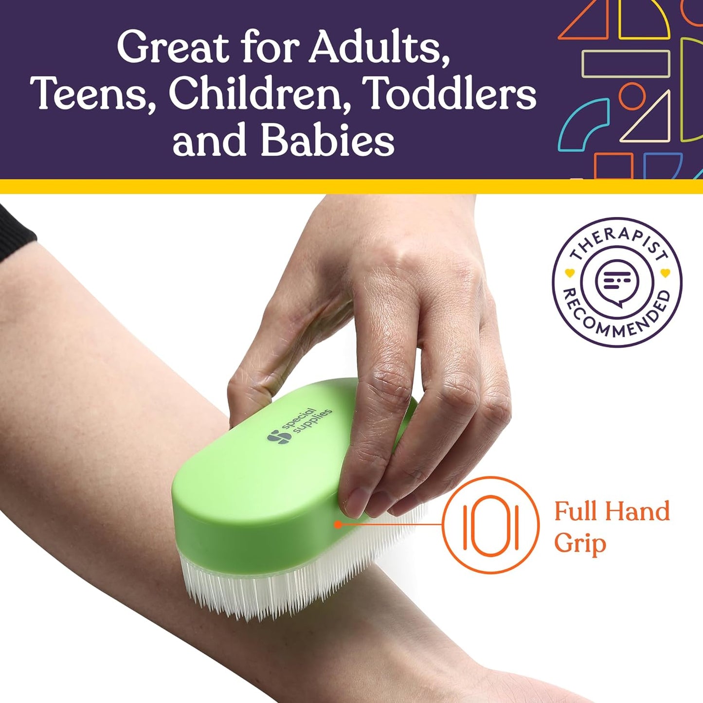Special Supplies Therapressure Sensory Brushes (6-Pack)