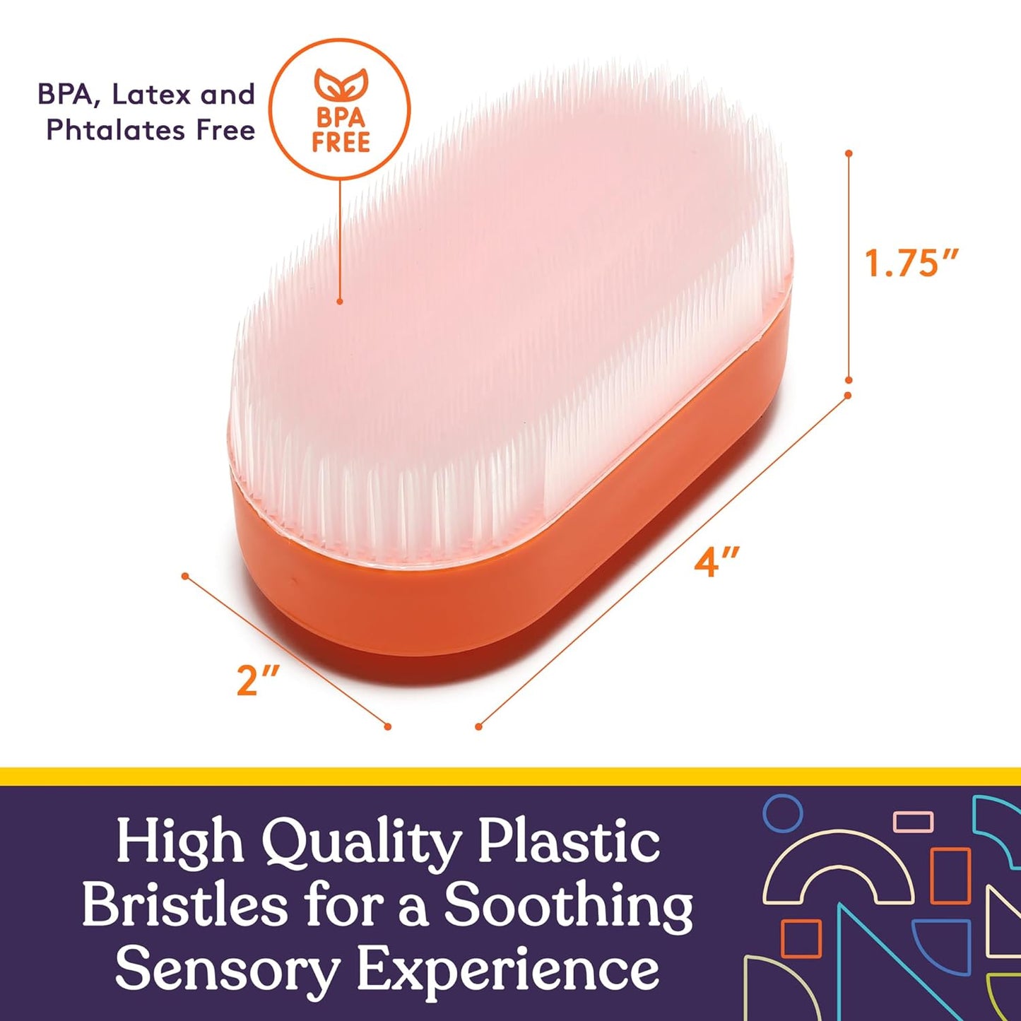 Special Supplies Therapressure Sensory Brushes (6-Pack)