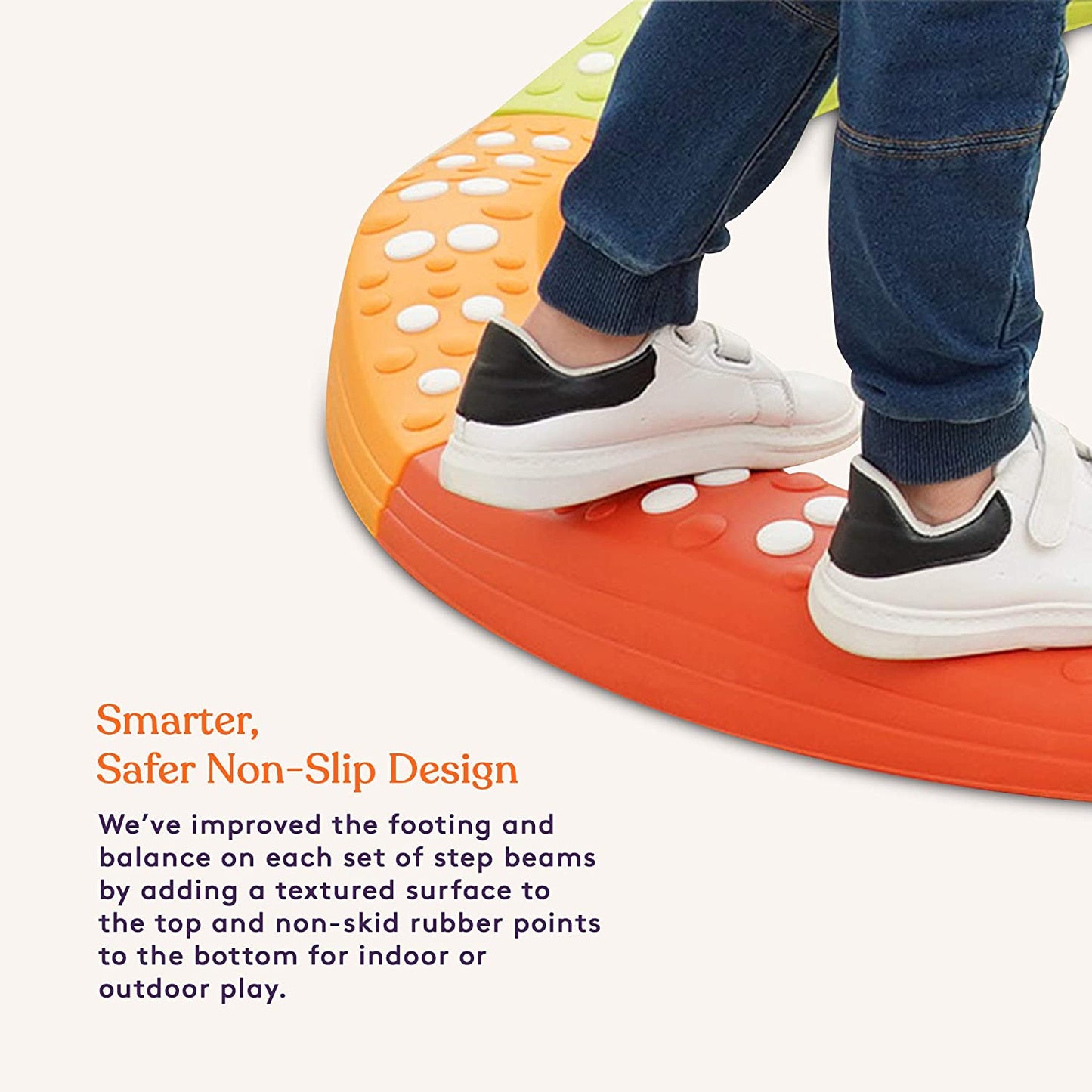 Special Supplies Wavy Circle Balance Beams – 8-Piece Stepping Stone Set for Active Play