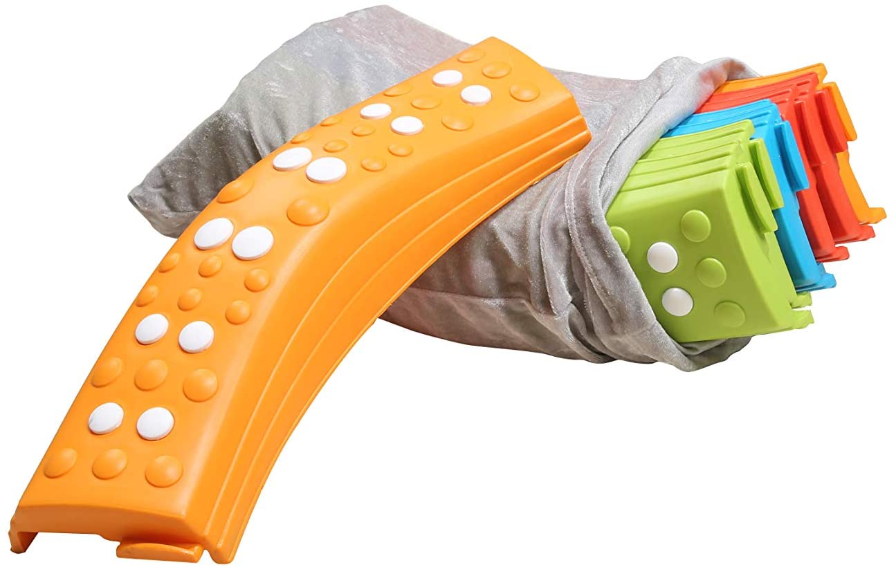 Special Supplies Wavy Circle Balance Beams – 8-Piece Stepping Stone Set for Active Play