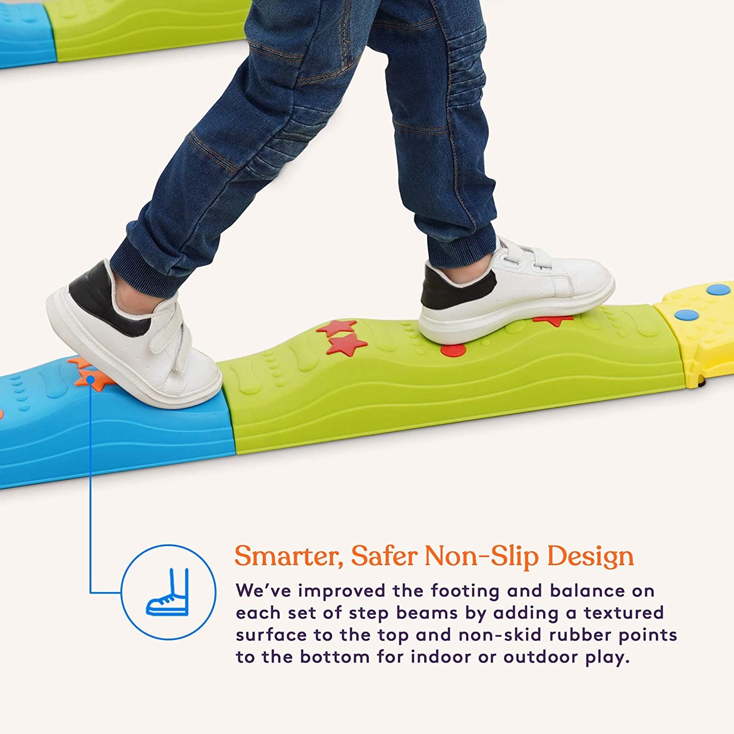 Special Supplies 20-Piece Balance Stepping Stones Set – Indoor & Outdoor Play for Kids – Build Balance, Coordination & Confidence
