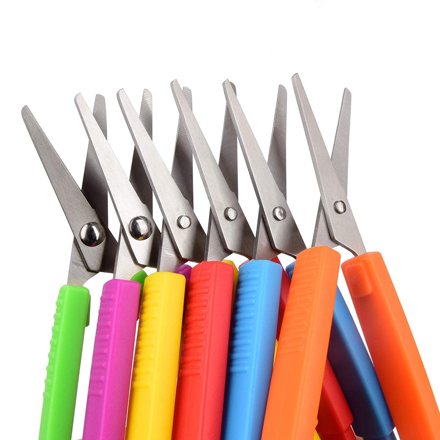 Special Supplies Mini Loop Scissors for Kids and Adults 5.5" Inches (6-Pack)