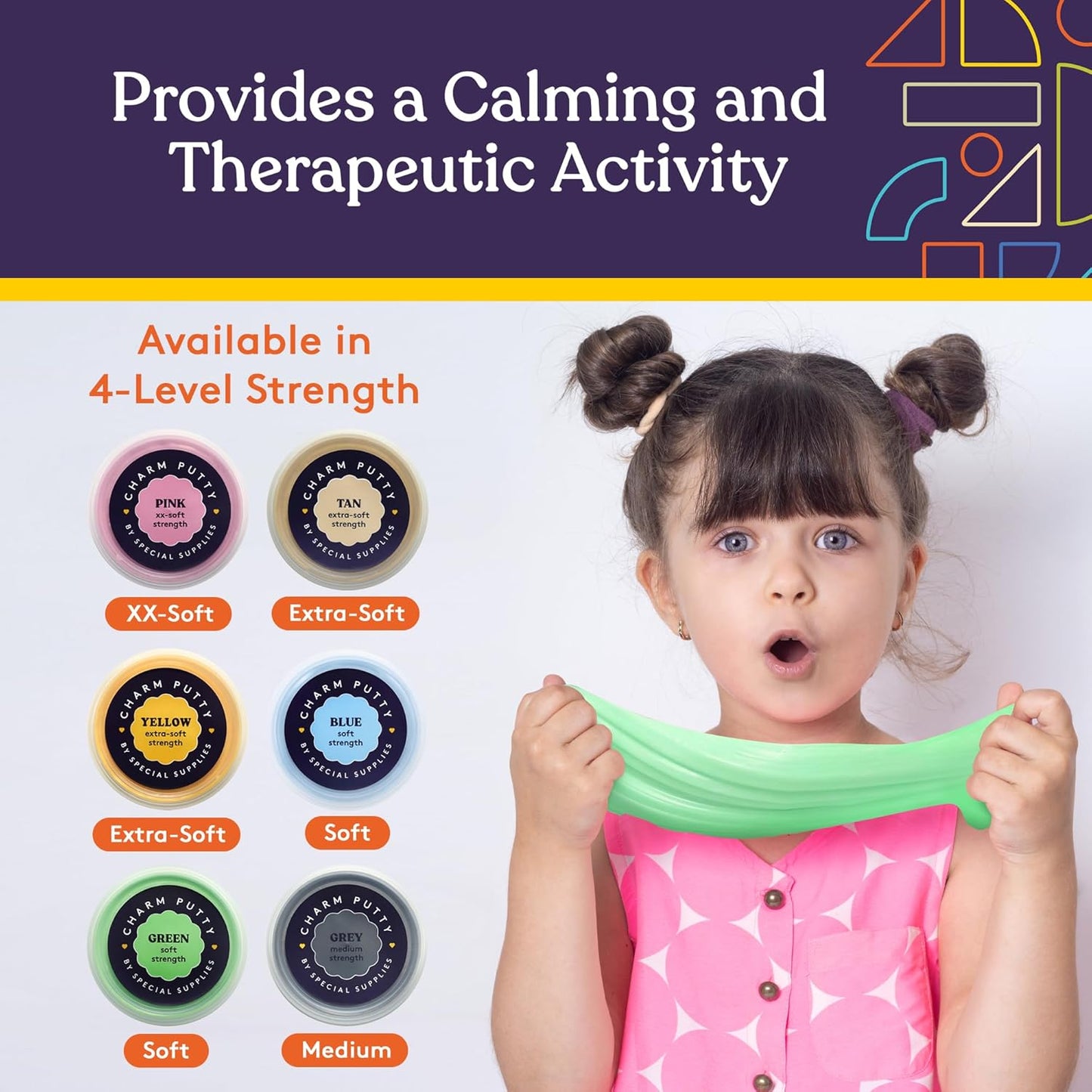 Special Supplies Therapy Putty with Charms – Interactive Sensory & Occupational Therapy Tool for Kids and Adults - Resistive Therapy Soft Strength Farm Set