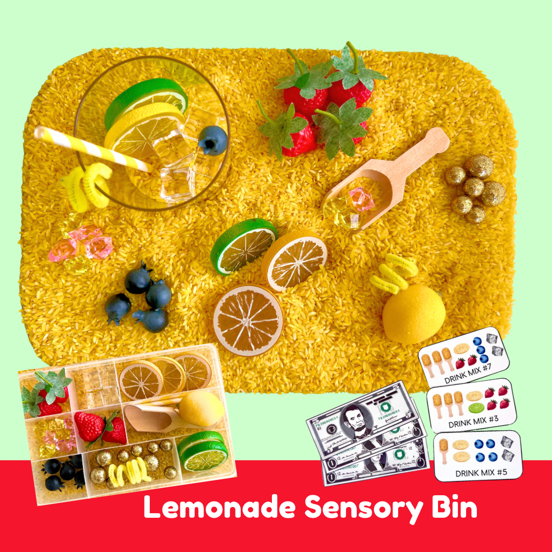 Lemonade Stand Sensory Play Kit