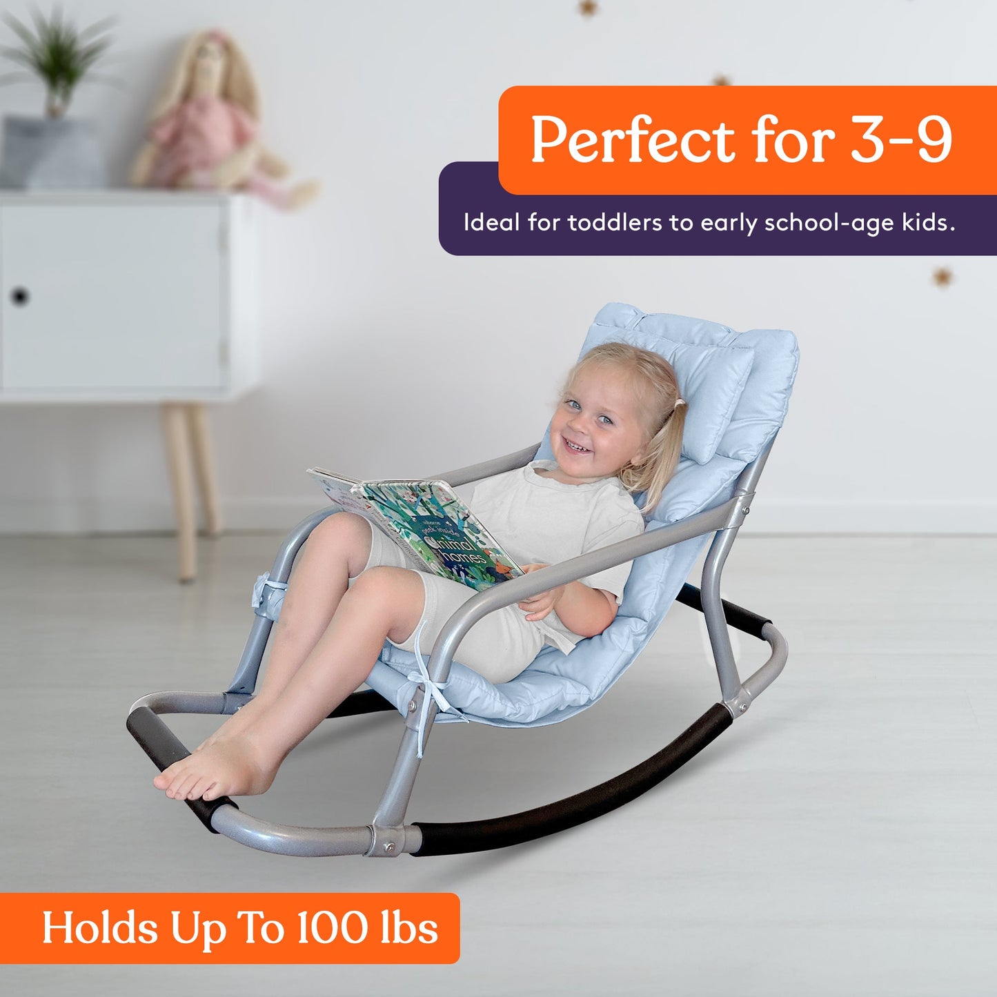 Special Supplies Sensory Rocking Chair for Kids – Calming Motion Sensory Seat