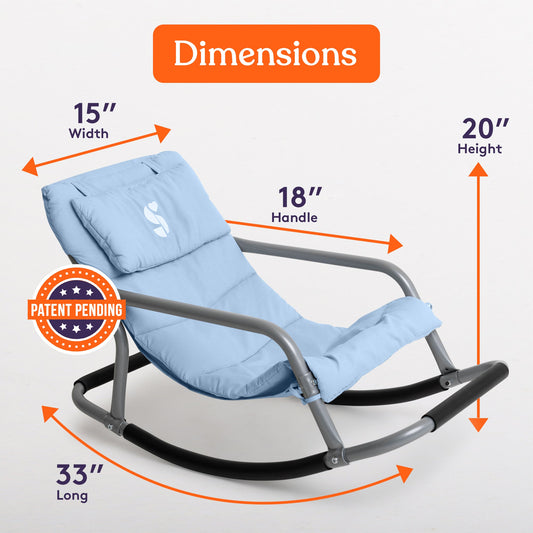 Special Supplies Sensory Rocking Chair for Kids – Calming Motion Sensory Seat