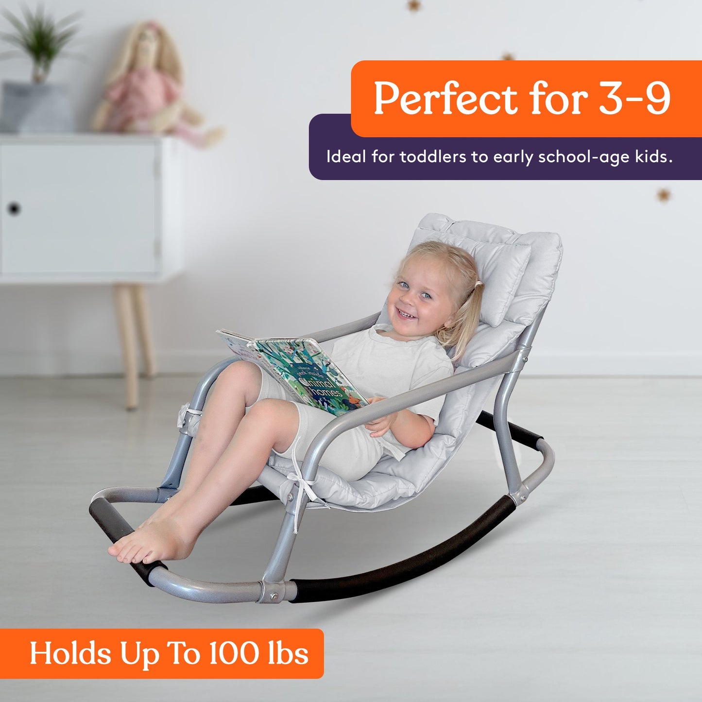 Special Supplies Sensory Rocking Chair for Kids – Calming Motion Sensory Seat