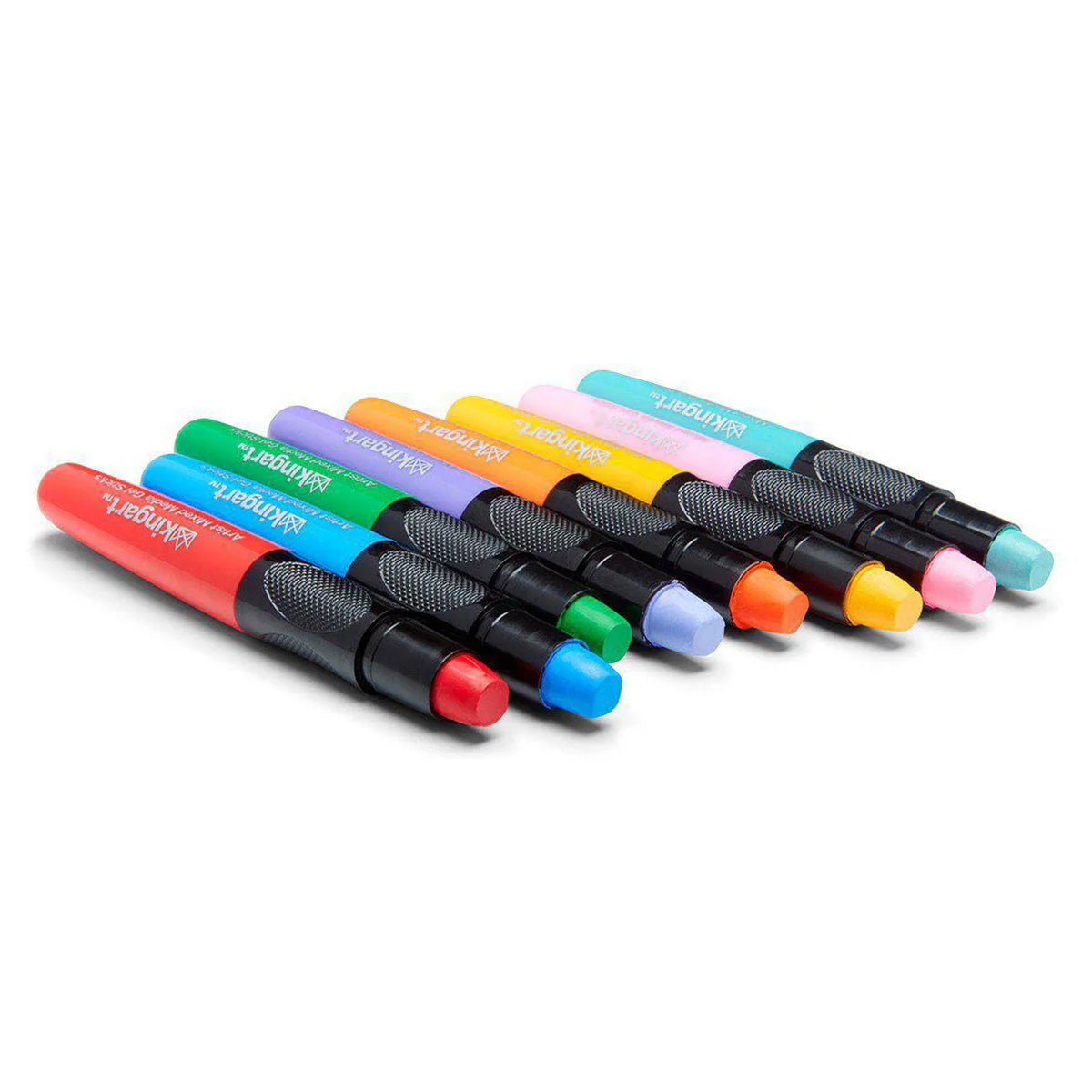 KINGART® Mixed Media Gel Stick Crayons – Set of 48 Colors