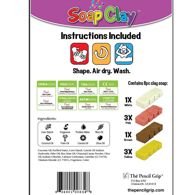 Macaroon Soap Clay Kit – DIY Dessert-Themed Moisturizing Soap Craft