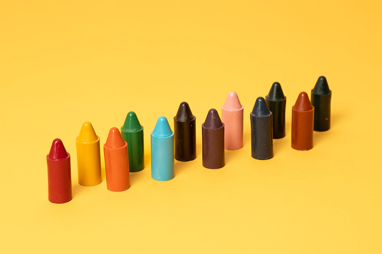 Honeysticks Originals – Natural Beeswax Crayons for Toddlers, First Crayon Option, 12 Colors