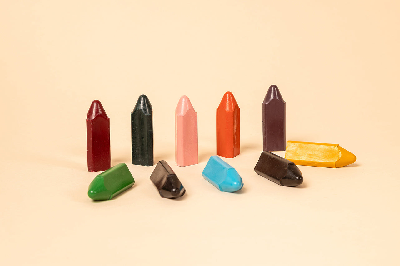 Honeysticks Triangles – Natural Beeswax Crayons for Developing Pencil Grasp