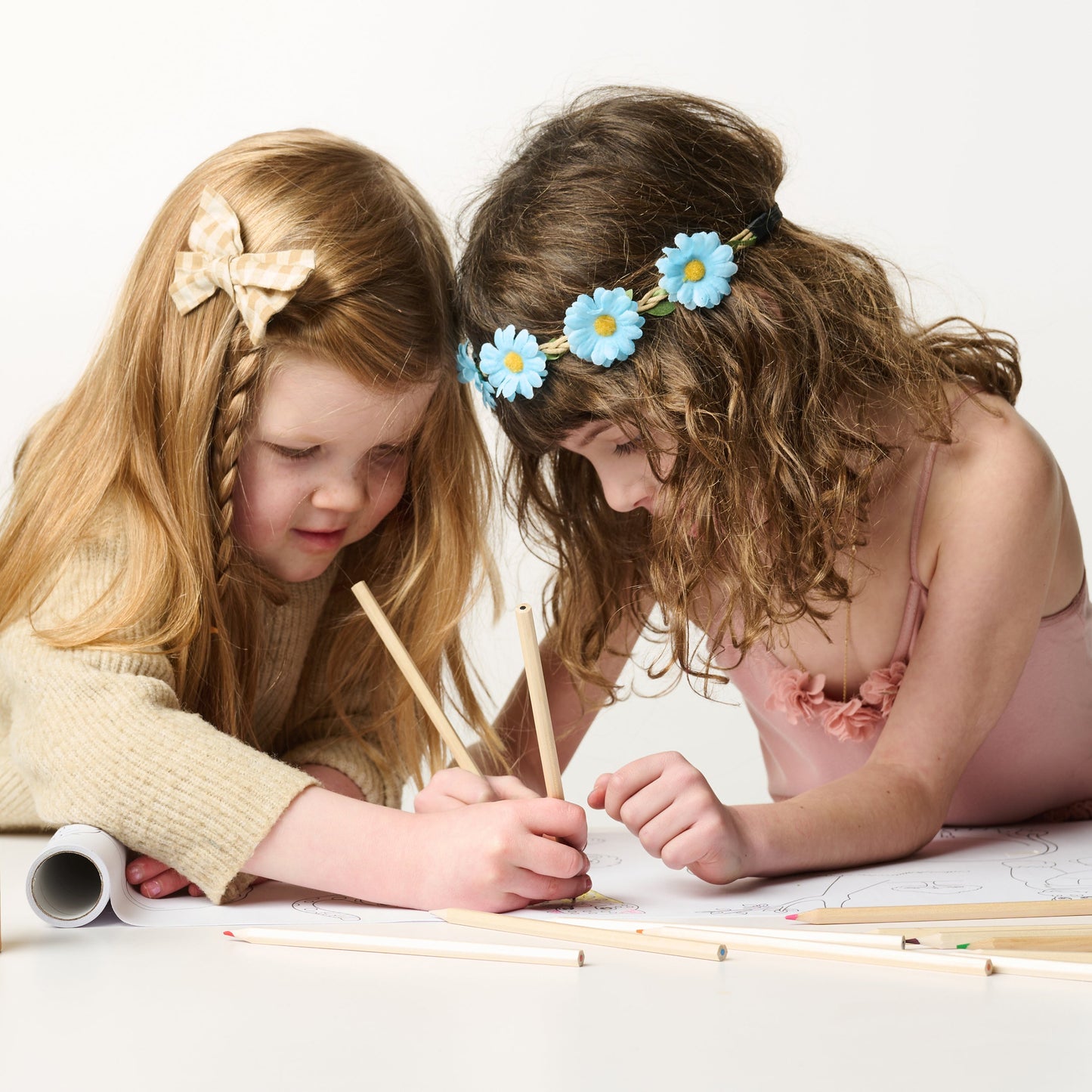 Elsewhere Unplug Colored Pencil Set – Travel & Tall Beechwood Art Pencils in Reusable Tube – 12 pack