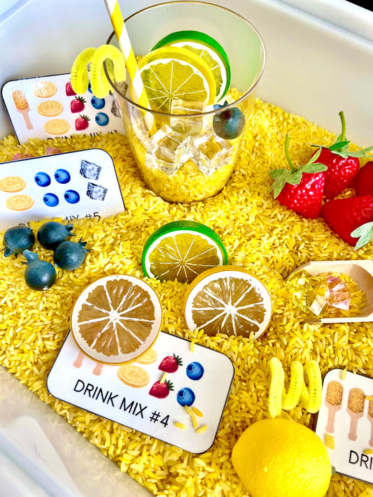 Lemonade Stand Sensory Play Kit