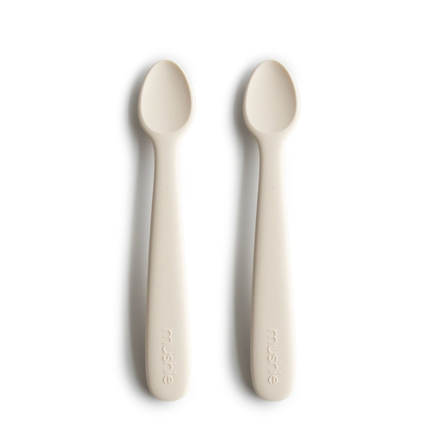 Mushie Baby Feeding Spoons – Soft Silicone Adaptive Utensils for Infants, Toddlers and Beyond