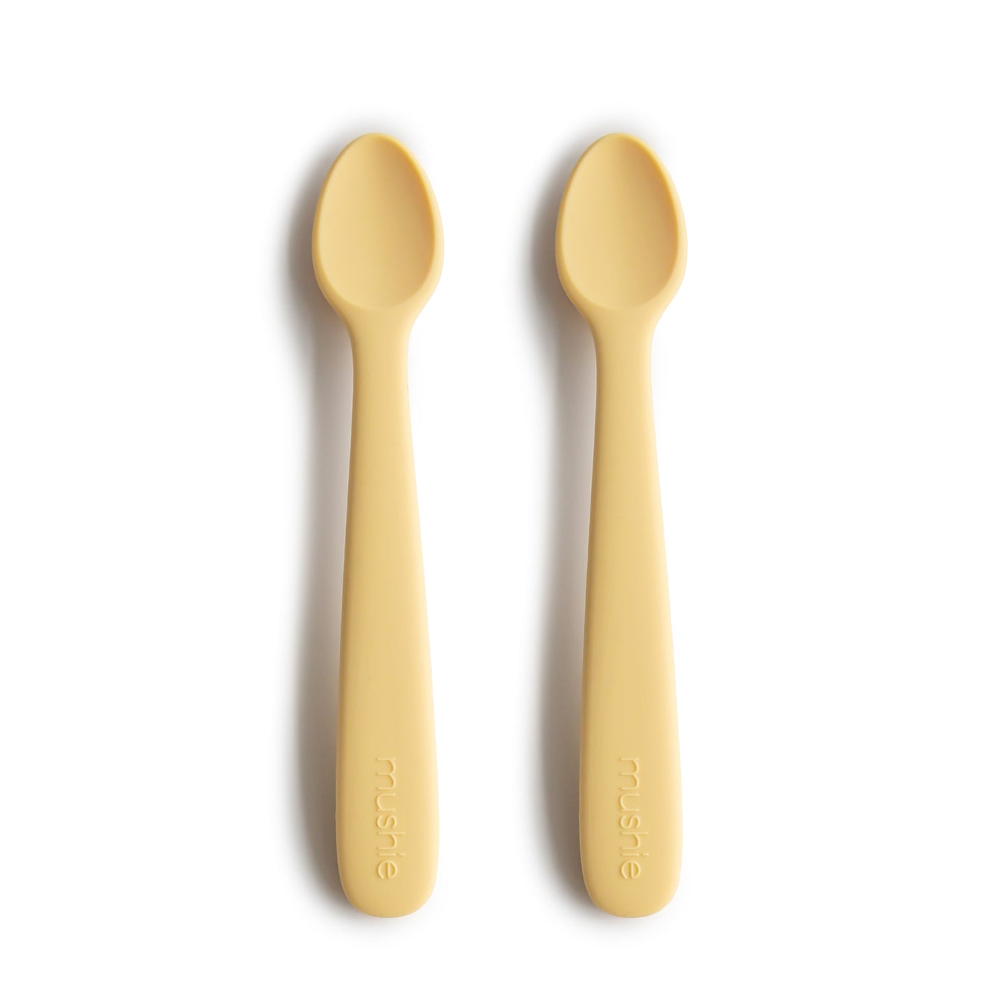 Mushie Baby Feeding Spoons – Soft Silicone Adaptive Utensils for Infants, Toddlers and Beyond