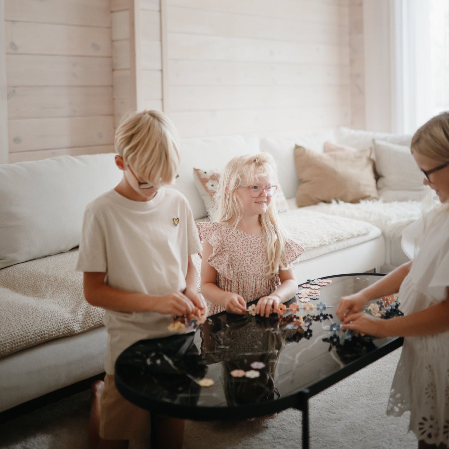 Mushie Hexagon Building Toy – STEM Creative Construction Set for Toddlers