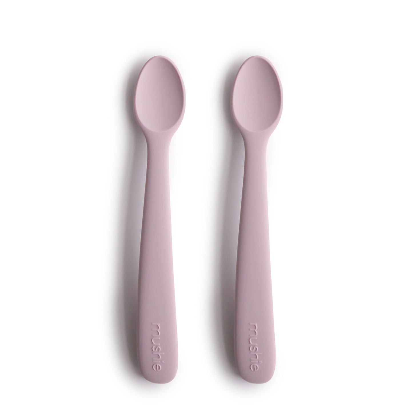 Mushie Baby Feeding Spoons – Soft Silicone Adaptive Utensils for Infants, Toddlers and Beyond