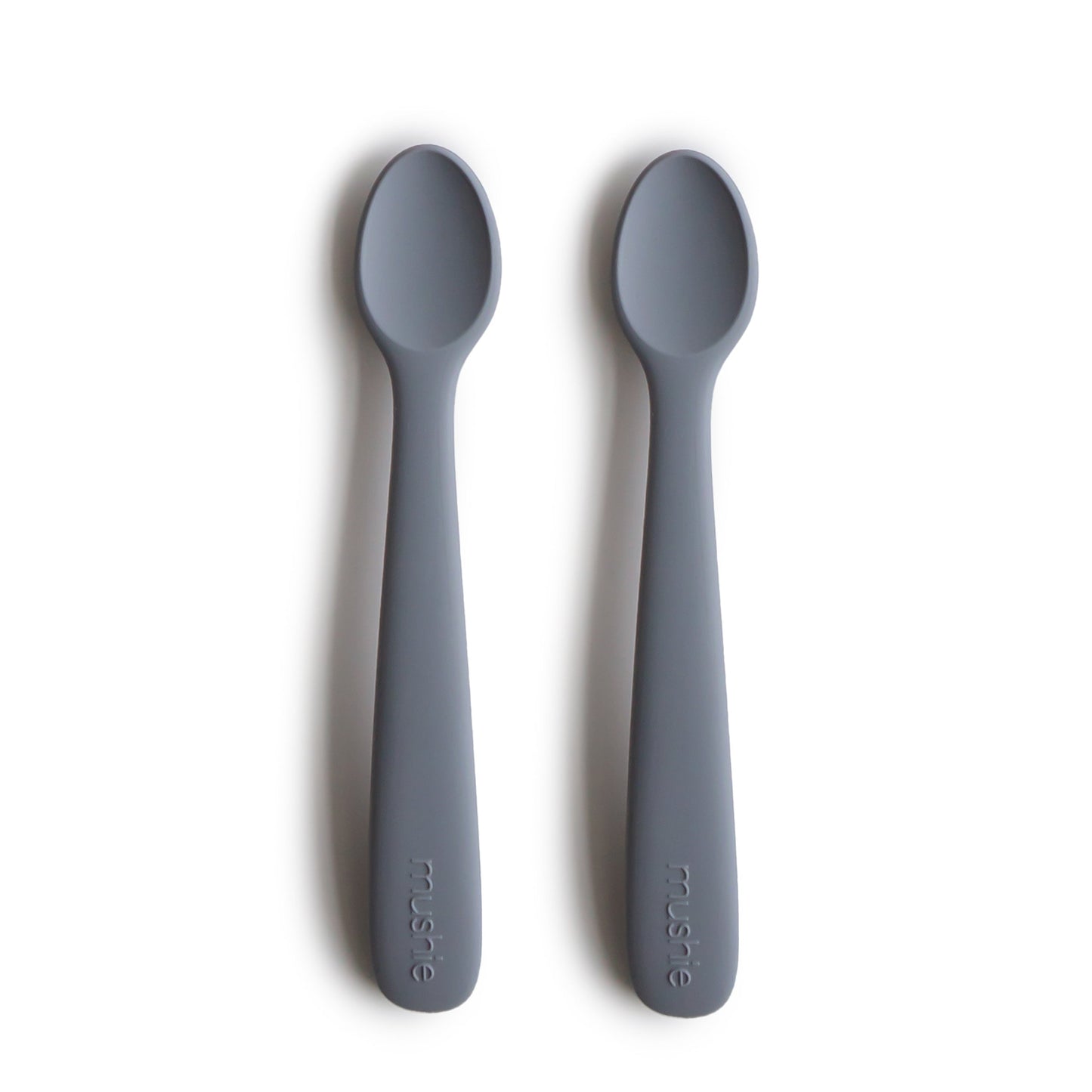 Mushie Baby Feeding Spoons – Soft Silicone Adaptive Utensils for Infants, Toddlers and Beyond