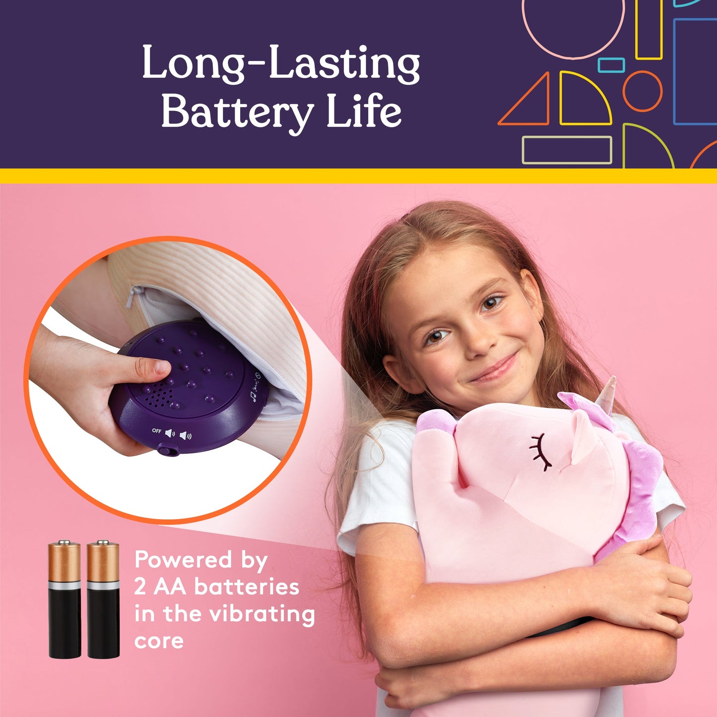 Special Supplies Vibrating Unicorn Sensory Pillow